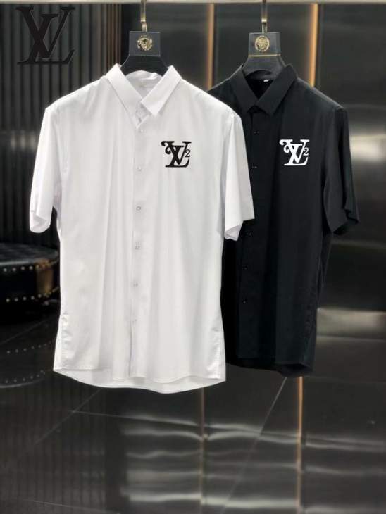 Picture of LV Shirts Short _SKULVShirtm-4xl25t0328606
